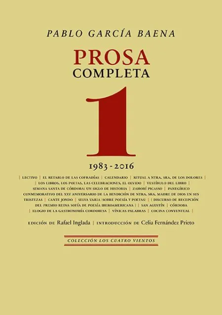 Prosa Completa, 1