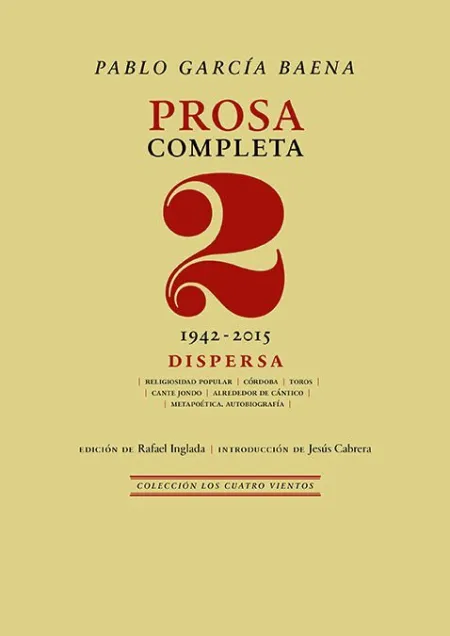 Prosa Completa, 2