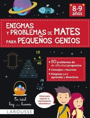 Enigmas y Problemas de Mates para Pequeños Genios (8-9 Años)