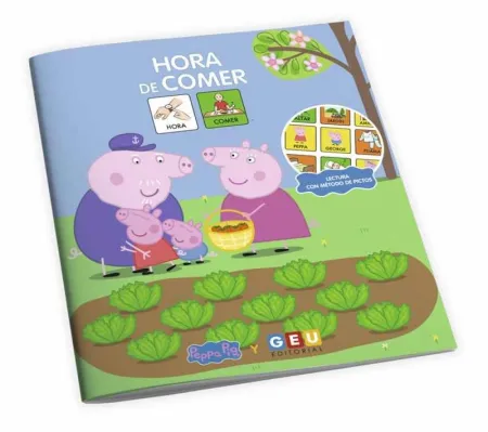 Peppa, Hora de Comer: Cuentos con Pictogramas
