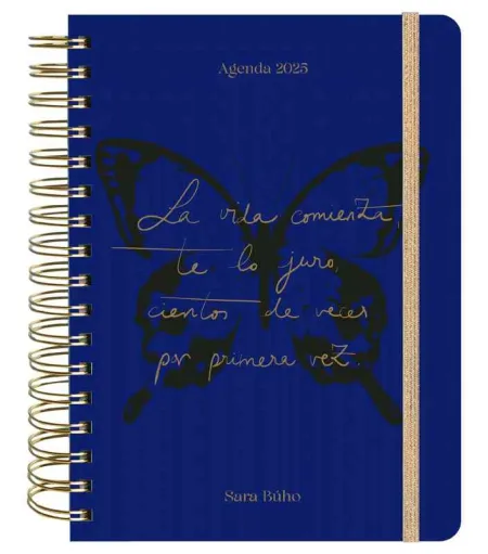 Agenda Anual Diaria 2025 Sara Búho