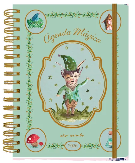 Agenda Anual Semanal 2026 Aitor Saraiba