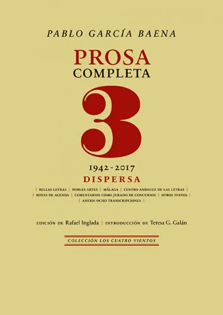 Prosa Completa, 3