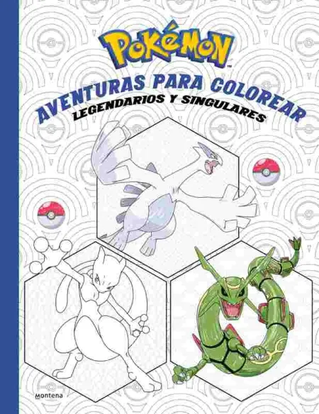Pokémon. Aventuras para Colorear: Legendarios y Singulares (Colección Pokémon)