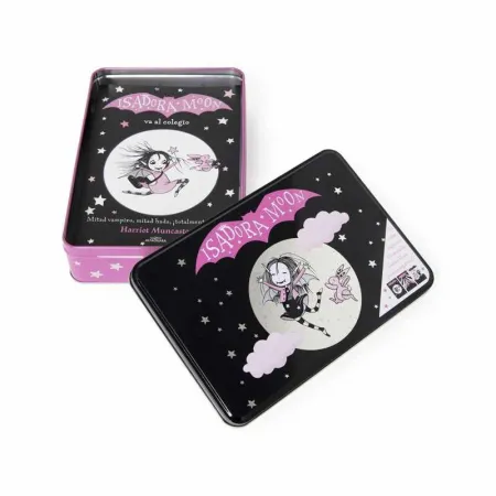 Isadora Moon - un Cofre Mágico con 3 Historias de Isadora Moon (¡Incluye Pegatin