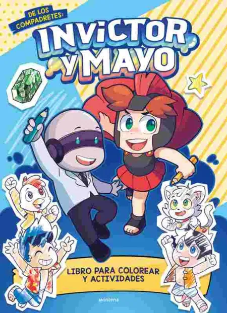 Invictor y Mayo Libro para Colorear y Actividades