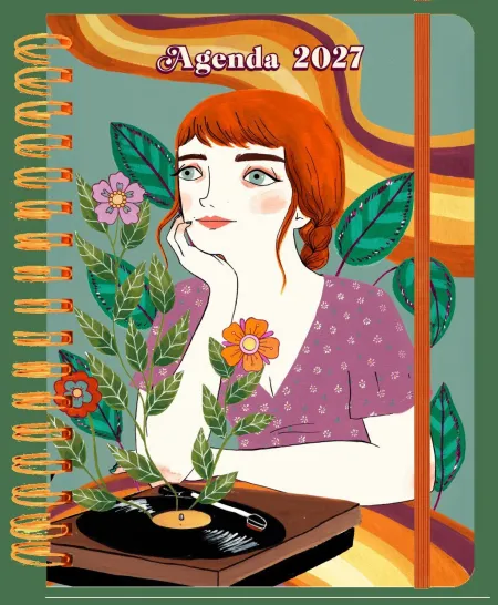 Agenda Anual Semanal 2027 María Hesse