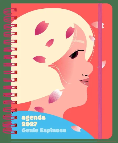 Agenda Anual Semanal 2027 Genie Espinosa