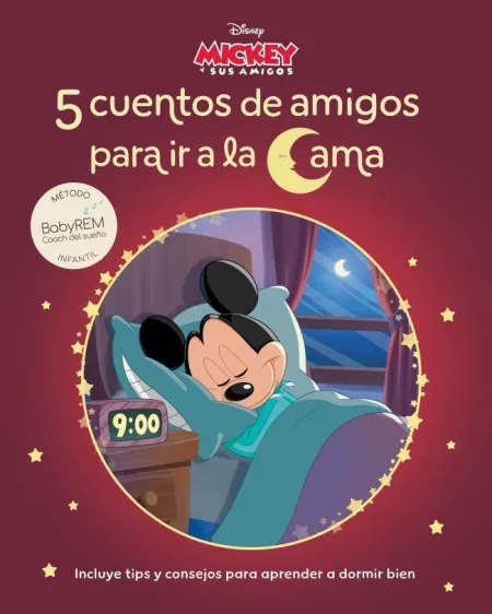 5 Cuentos de Mickey para Ir a la Cama (Cuentos Disney para Ir a Dormir)