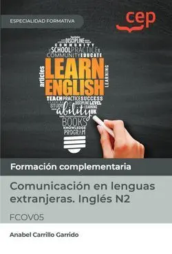 Manual. Comunicación en Lenguas Extranjeras. Inglés N2 (Fcov05). Especialidades