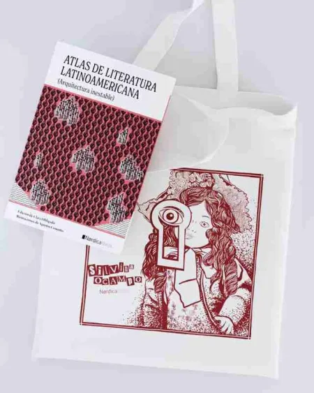 Pack Atlas de Literatura Latinoamericana + Bolsa Silvina Oca