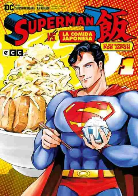Superman Vs. La Comida Japonesa: de Restaurantes por Japón Núm. 01