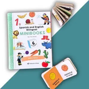 Spanish And English Bilingual Minibooks - My First Words