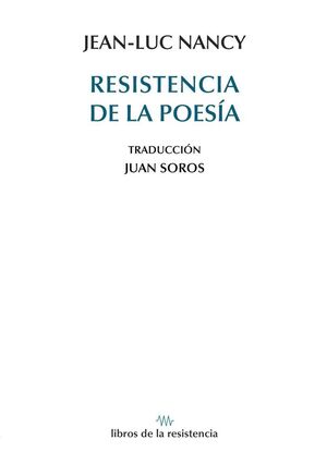 RESISTENCIA DE LA POESIA