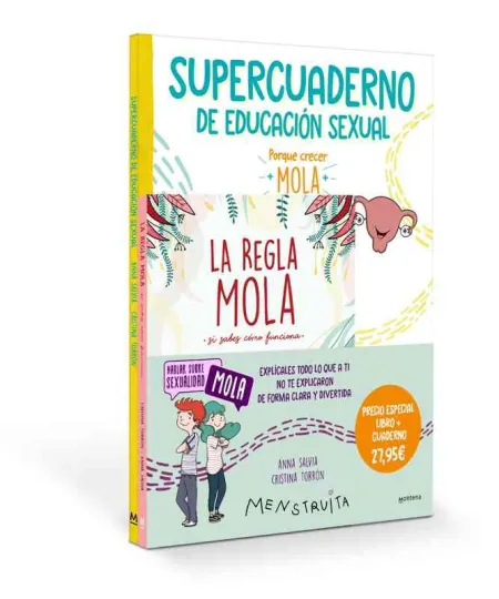 Estuche la Regla Mola + Cuaderno Cast