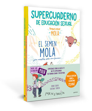 ESTUCHE EL SEMEN MOLA + CUADERNO CAST - librerialerner