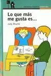 Lo que Más me Gusta Es...