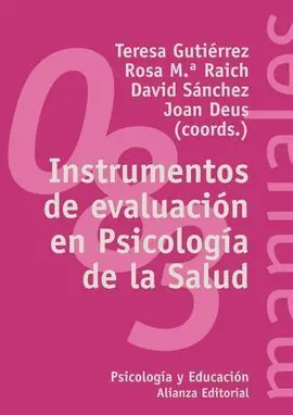 Instrumentos de Evaluacion en Psicologia de la Salud