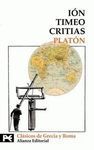 IÓN, TIMEO Y CRITIAS