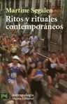 RITOS Y RITUALES CONTEMPORÁNEOS