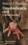 DESOBEDIENCIA CIVIL Y OTROS ESCRITOS