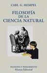 FILOSOFÍA DE LA CIENCIA NATURAL.