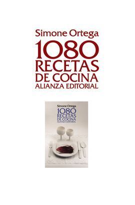 1080 RECETAS DE COCINA (CON CAMISA, RETRACTILADO Y PEGATINA)