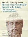 HISTORIA DE LA FILOSOFÍA DEL DERECHO Y DEL ESTADO
