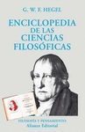 ENCICLOPEDIA DE LAS CIENCIAS FILOSÓFICAS