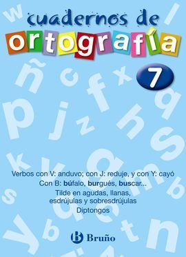CUADERNO DE ORTOGRAFÍA 7