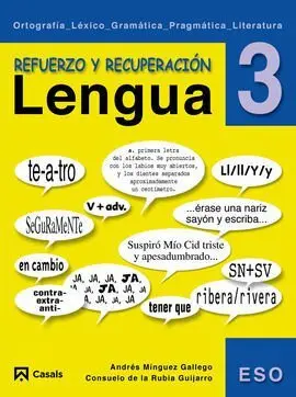 Refuerzo y Recuperación. Lengua 3