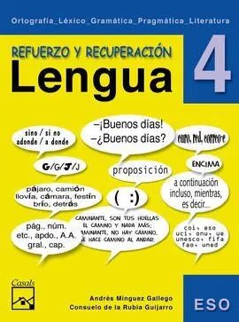 Refuerzo y Recuperación. Lengua 4