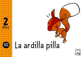 ARDILLA PILLA 2 AÑOS TORBELLINOS