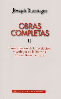 O.C. J. RATZINGER (II). COMPRENSION DE LA REVELACION