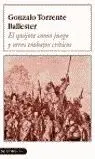 El Quijote Como Juego y Otros Trabajos Críticos