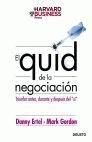 EL QUID DE LA NEGOCIACIÓN