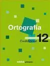 Cuaderno Ortografia 12
