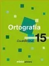 Cuaderno Ortografia 15