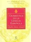 GRAMÁTICA DE LA LENGUA ESPAÑOLA