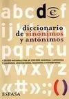Diccionario Espasa Sinónimos y Antónimos