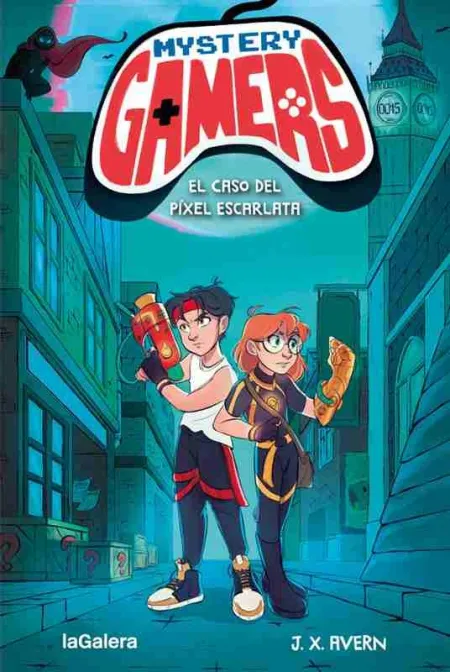 Mystery Gamers 1. El Caso del Píxel Escarlata