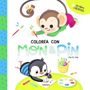 MON & PIN. ACTIVIDADES 1. COLOREA CON MON & PIN