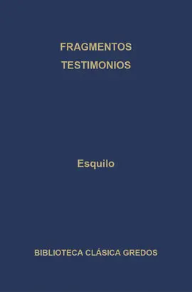 Fragmentos. Testimonios