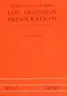 Los Filósofos Presocráticos