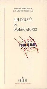 Bibliografía de Dámaso Alonso