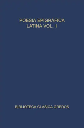 Poesía Epigráfica Latina