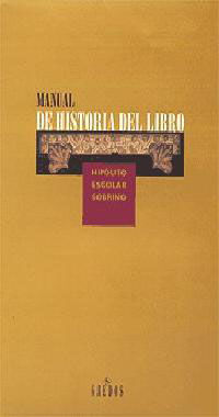 MANUAL DE HISTORIA DEL LIBRO