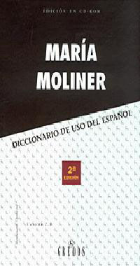 DICCIONARIO USO ESPAÑOL CD-ROM MARÍA MOLINER