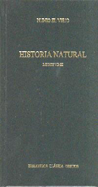 HISTORIA NATURAL. LIBROS VII-XI