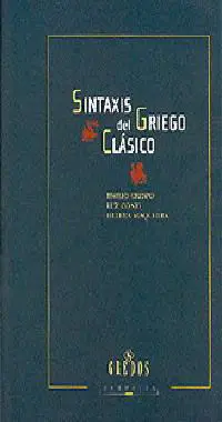 Sintaxis del Griego Clasico.